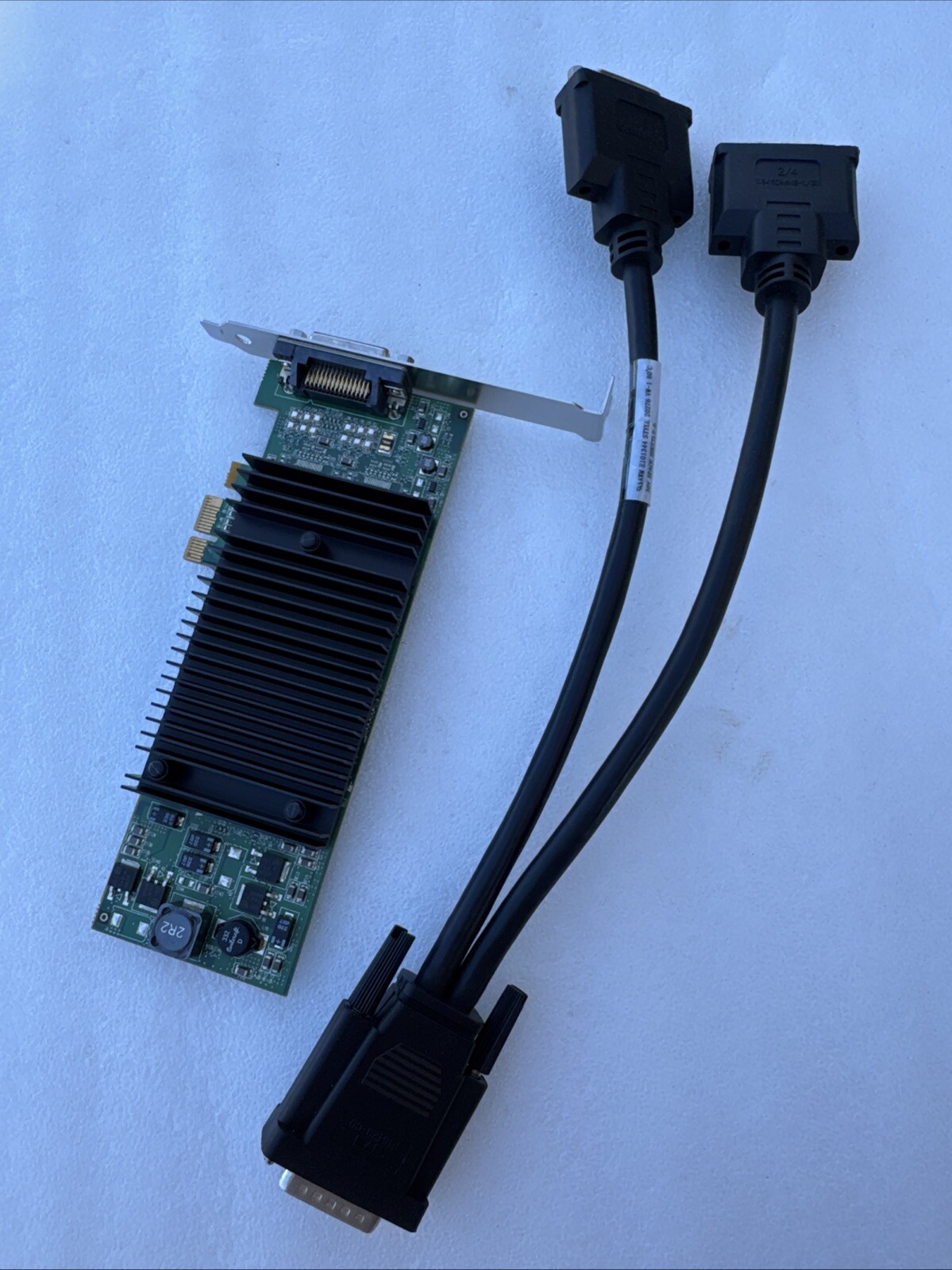 Matrox Millennium P690128MB Dual HIGH PROFILE VIDEO Card
