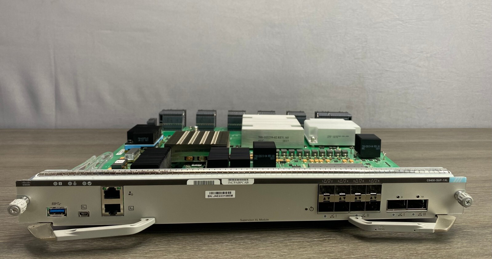 Cisco  C9400-SUP-1XL Catalyst 9400 Series Supervisor v1XL Module - Same Day Ship
