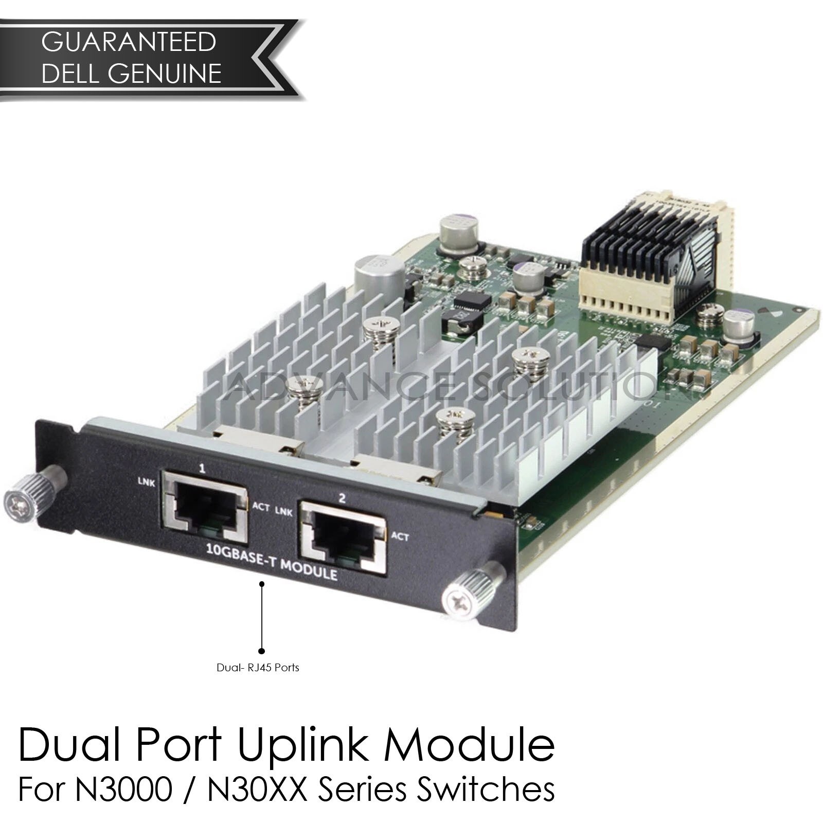 New Dell CK9KC 10GB 2-Port Uplink Module for N30XX N3024 N3024P N3048 N3048P