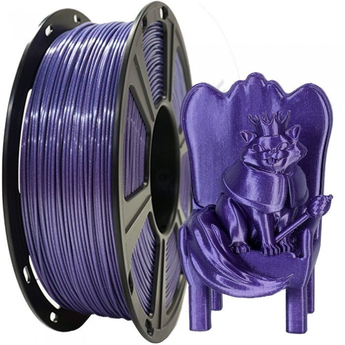 New Geeetech PLA 1.75mm 3D Printer Filament 1kg Sparkle Silver/Blue/Purple PLA