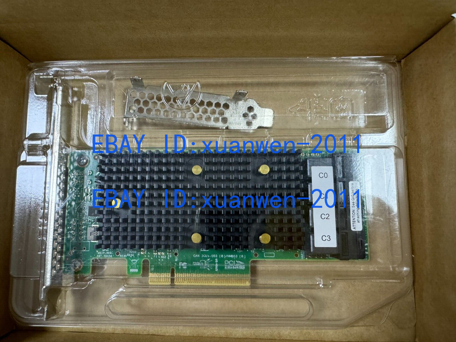 Broadcom LSI 9400-16i 12Gbps Tri-Mode SAS SATA NVMe HBA IT mode ZFS Unraid