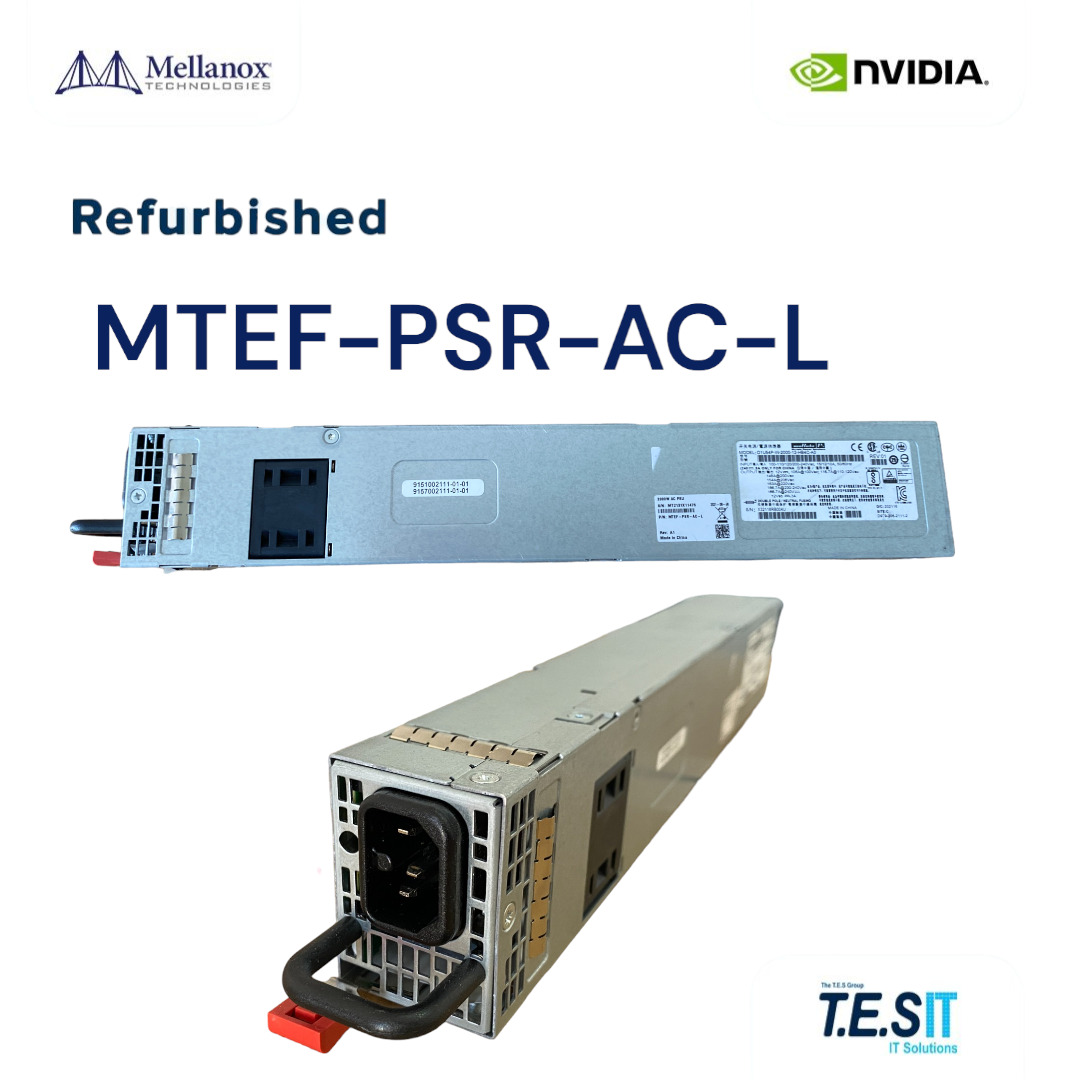 NVIDIA Mellanox® MTEF-PSR-AC-L 1100W fit several switches (C2P)