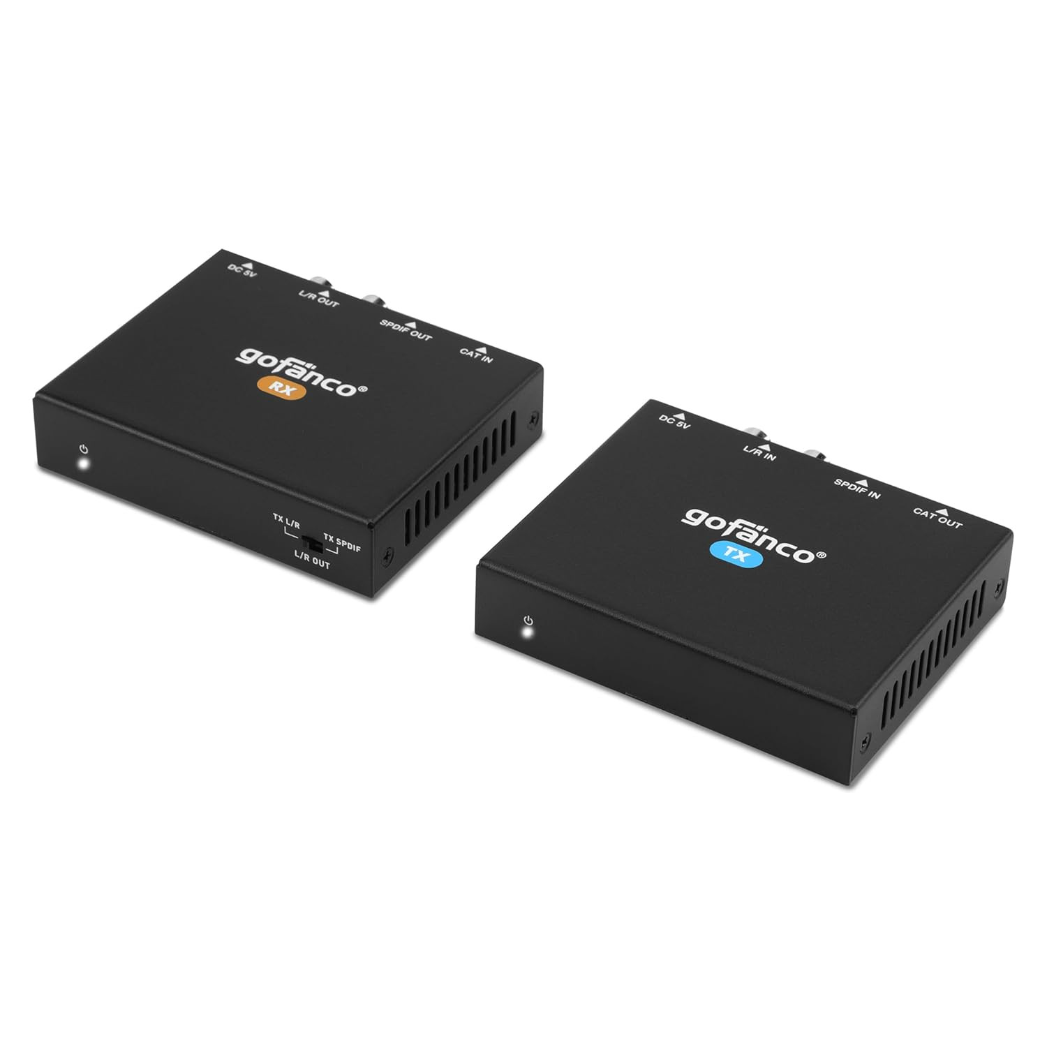 Audio over Ethernet Cat5E/6 – Zero Latency, Embedded DAC, Ultra-Low Jittery, Hig