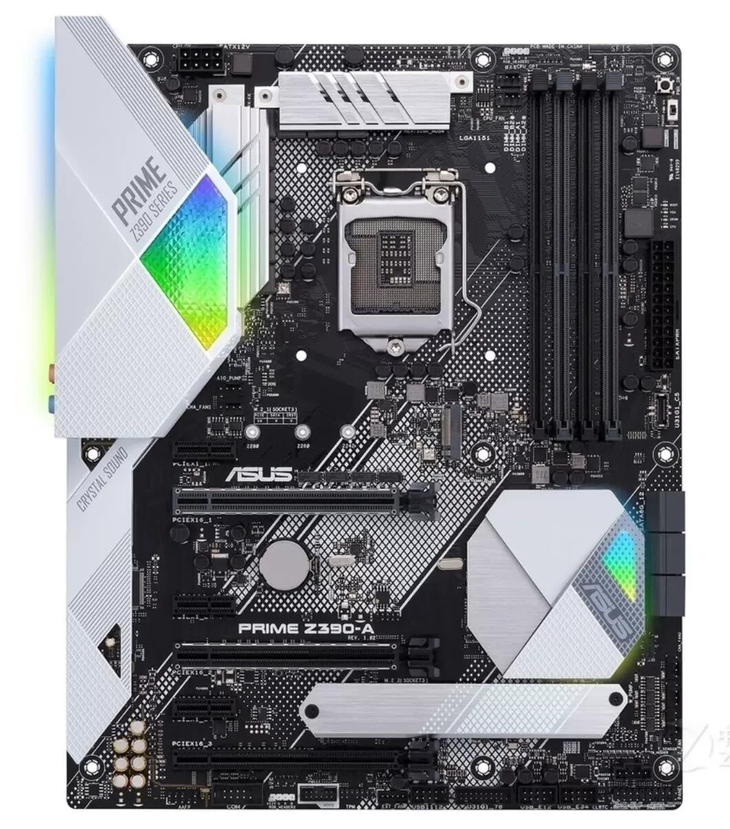 Asus Prime Z390-A Motherboard Intel Z390 Socket 1151 Corei7/I5/I3 ATX DDR4 HDMI