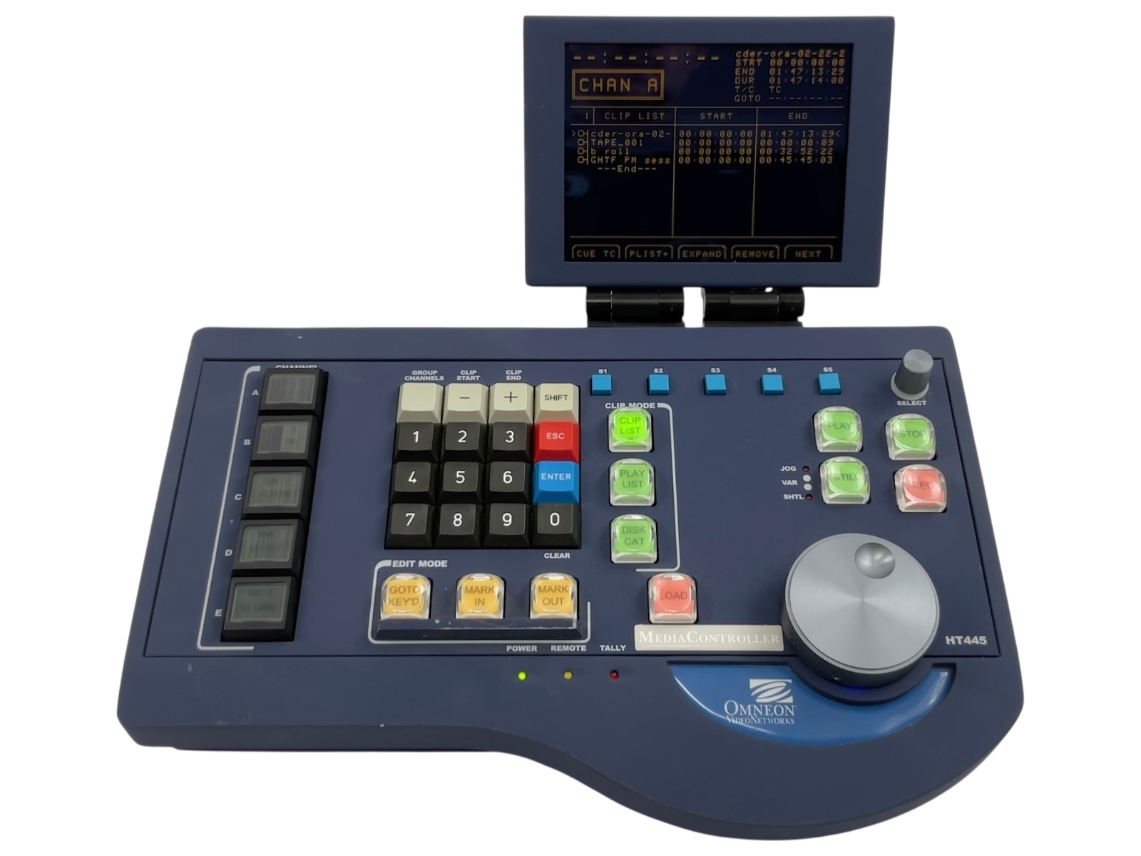 HiTech ActiV HT445 Broadcast Network Media Server Controller Studio Filer Unit