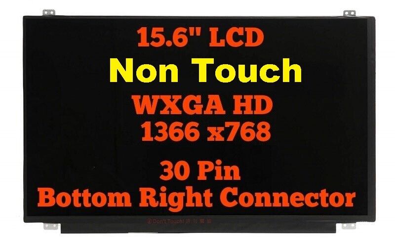 Genuine Dell LED LCD Screen B156XTN07.1 AU Optronics Matte 30 Pin 7115H 07115H