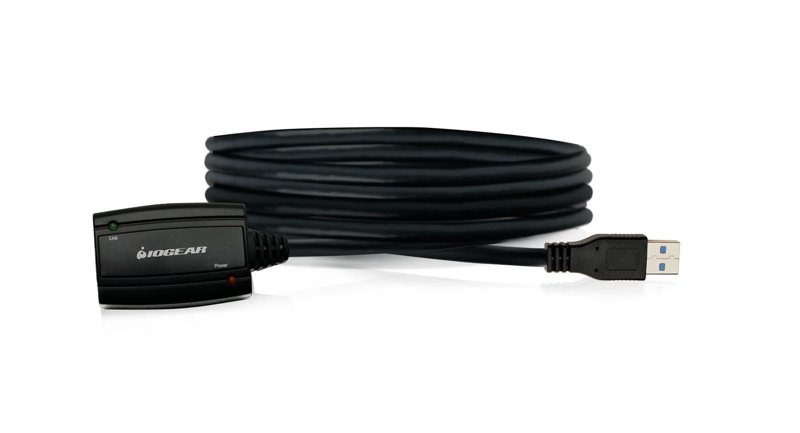 IO Gear GUE305 16.4ft USB 3.0 Ext Cable Type A M-F Black