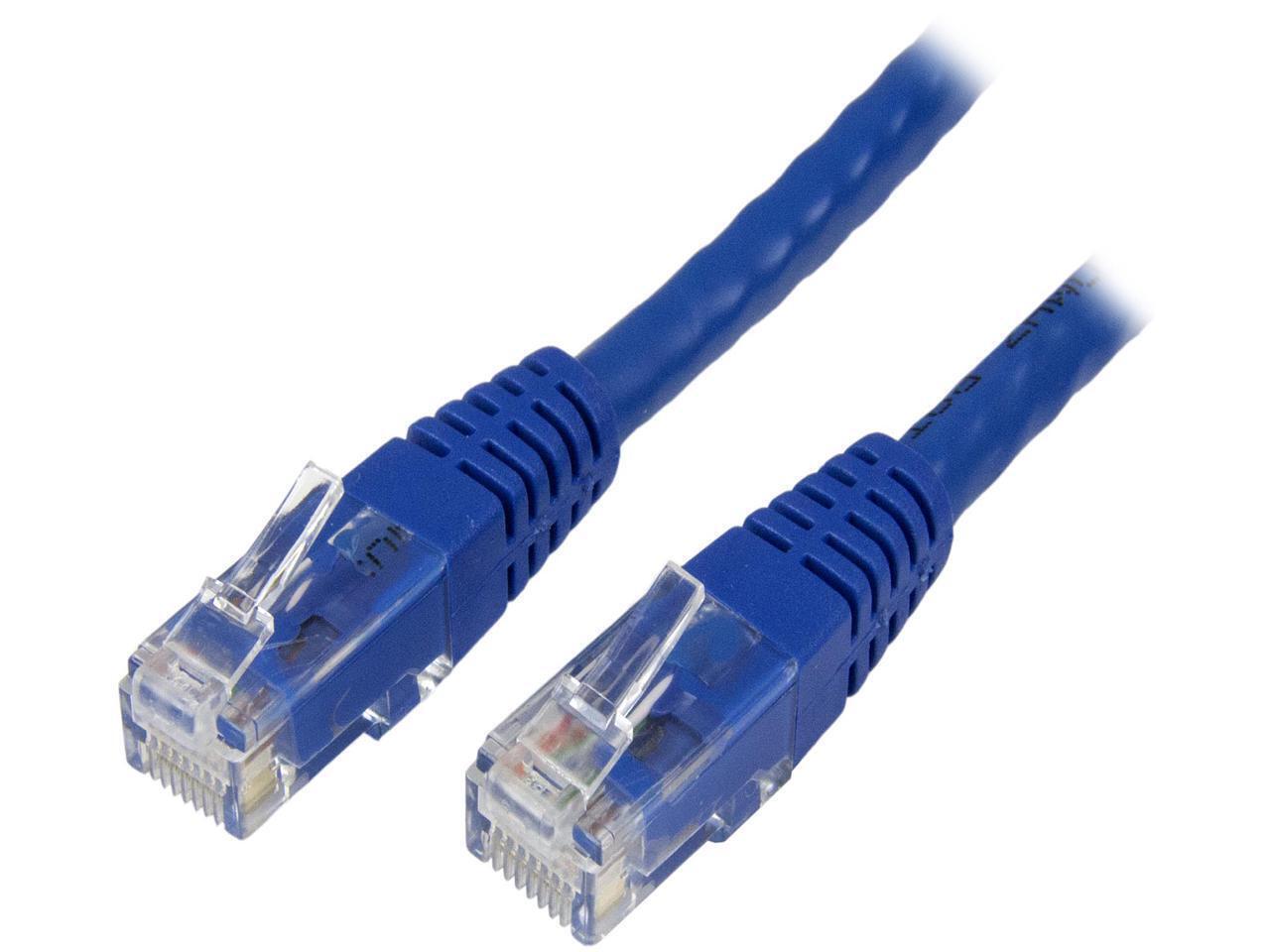 StarTech.com C6PATCH7BL 7 ft. Cat 6 Blue Molded UTP Patch Cable