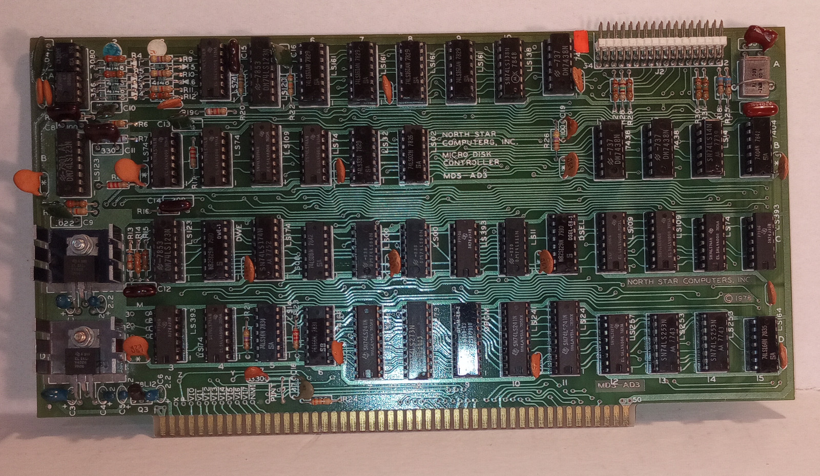 North Star Micro Disk Controller MDS-AD3 board (S-100)