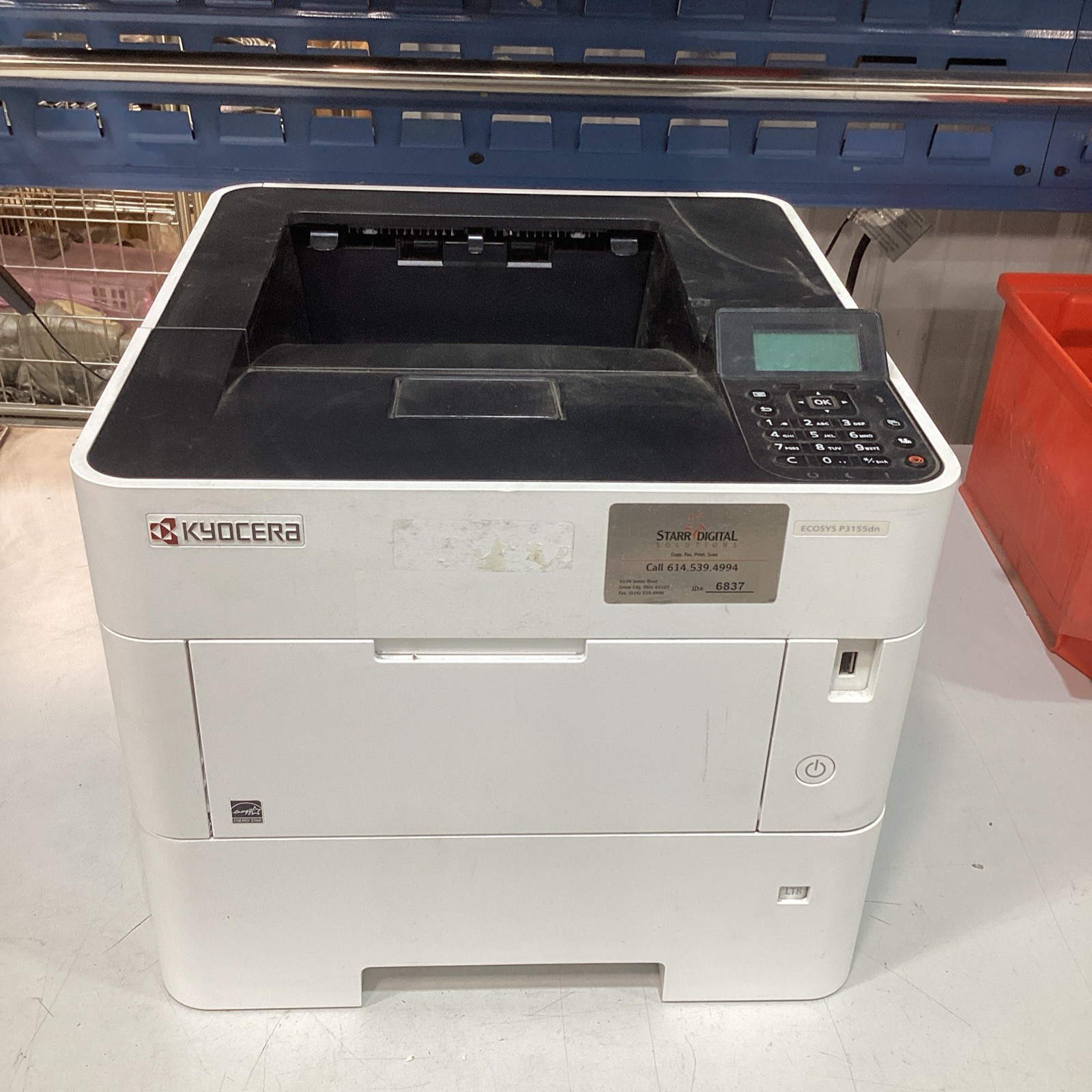 Kyocera Ecosys P3155dn Monochrome Laser Printer #405
