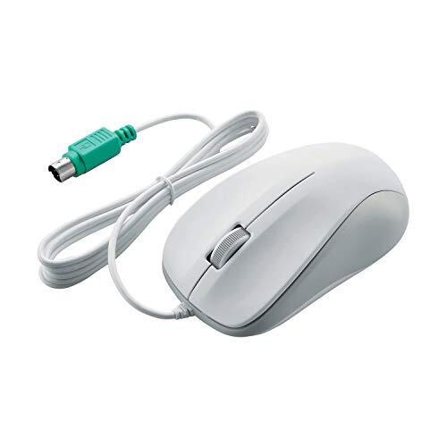 ELECOM Optical Mouse PS/2 3 Button [White] M-K6P2RWH/RS (Japan Import)NEW