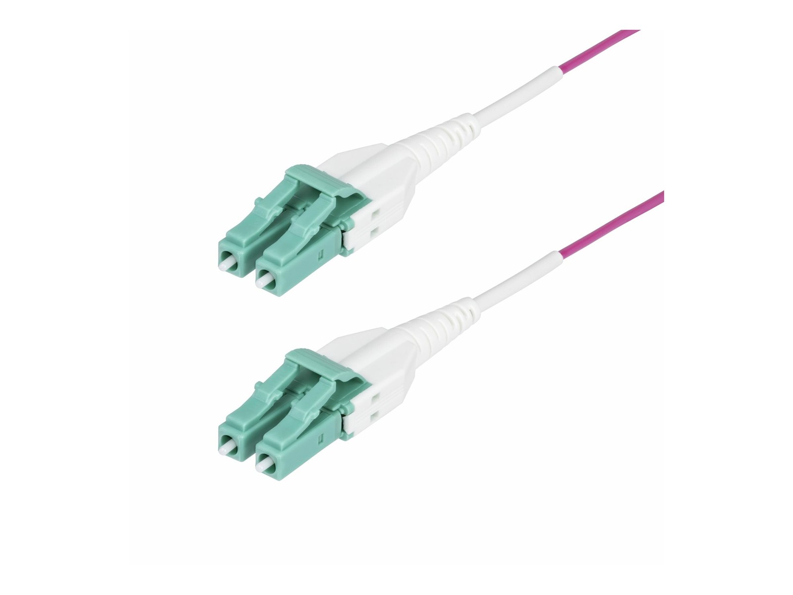 Startech 40m (131ft) LC/LC (UPC) OM4 Multimode Fiber Optic Cable OM4RLCLC40M