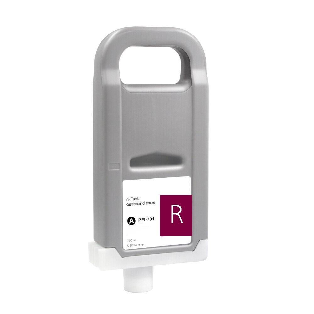 NEW Red PFI-701 ink cartridge Fit For Canon IPF 8000 8000s 9000 9000s