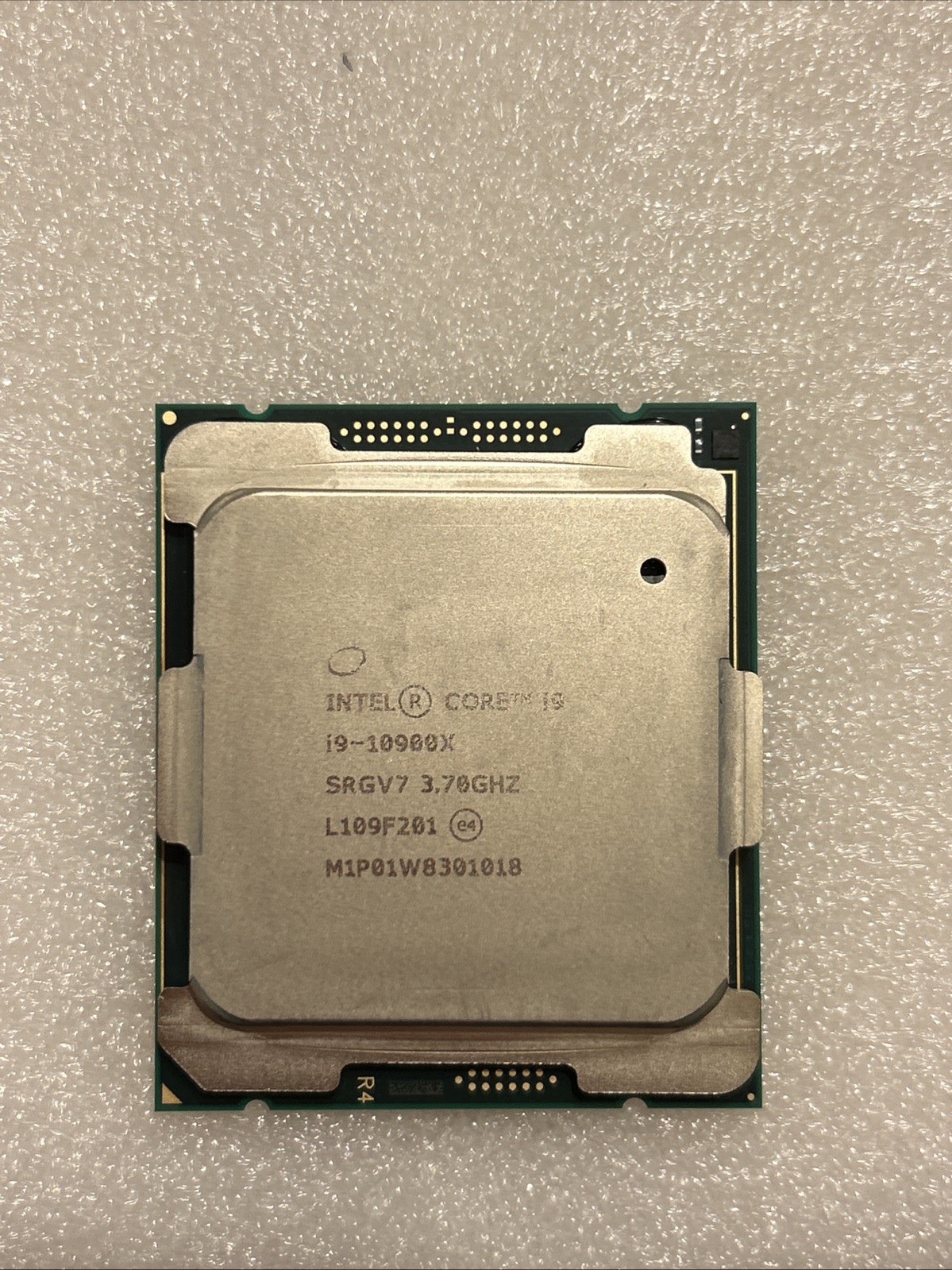 Intel Core i9-10900X 3.7Ghz 10Core 19.25MB LGA2066 CPU P/N: SRGV7 Tested