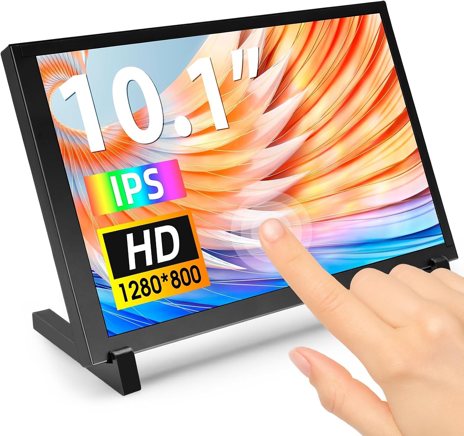 10.1" IPS Raspberry Pi Touchscreen Monitor 1280x800 HDMI USB fr Pi 5/4/3 Windows