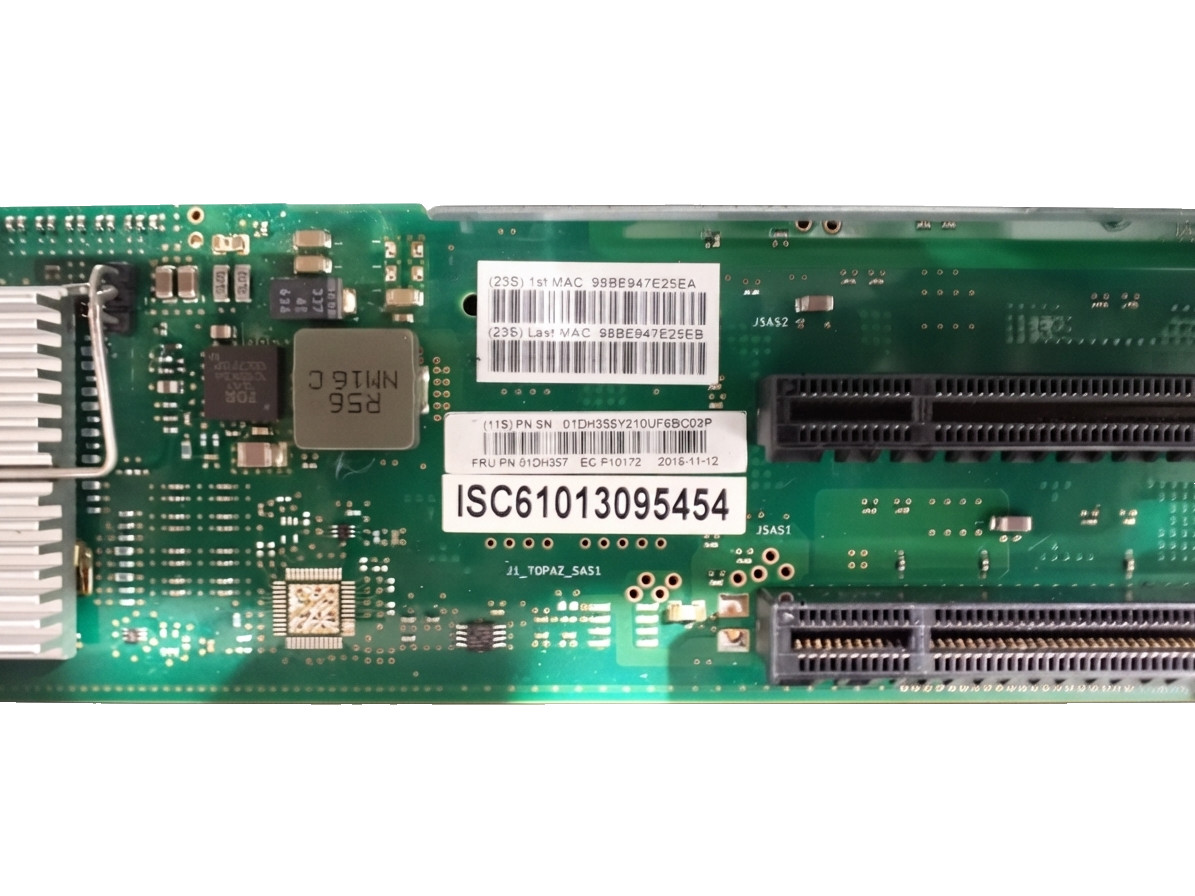 IBM 01DH357 Internal System Backplane Module 2CD6