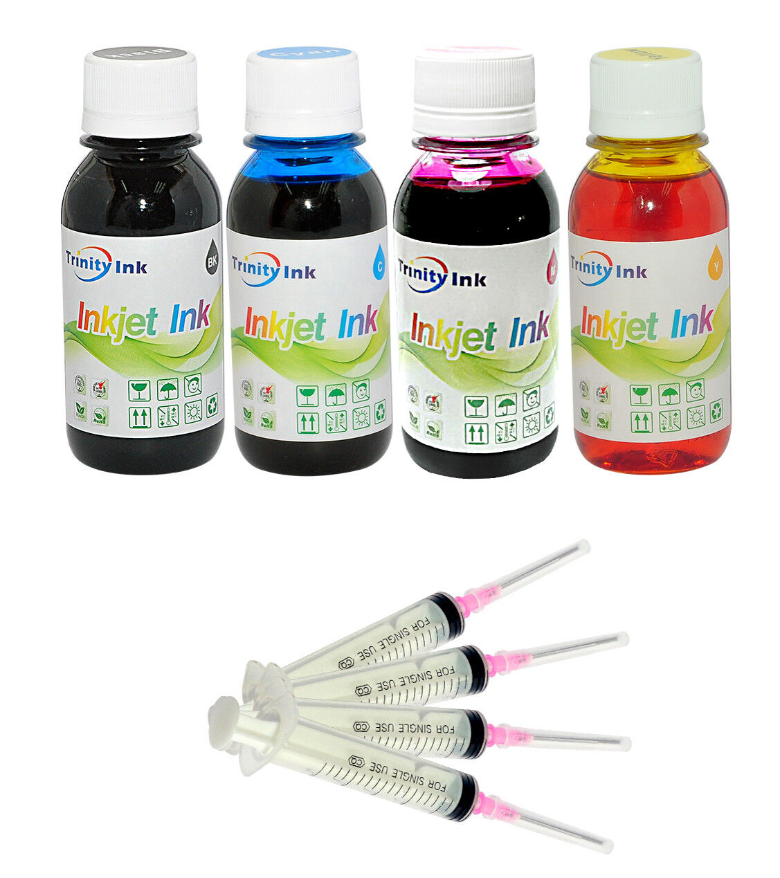 4x100ml Refill Ink for PG-260 XL CL-261 XL Canon Pixma TR7020 TS5320 TS6420
