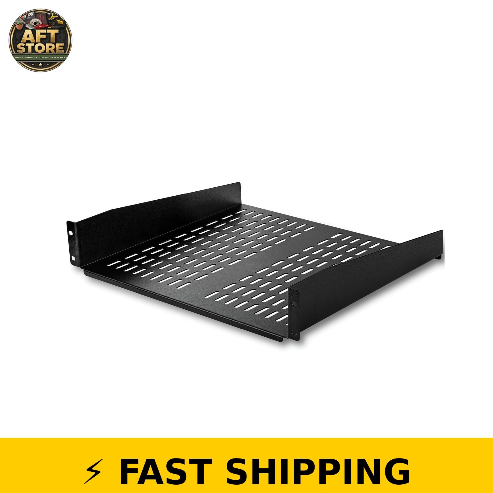 StarTech 2U Vented Cantilever Rack Shelf - 16in Deep - 50lb Capacity