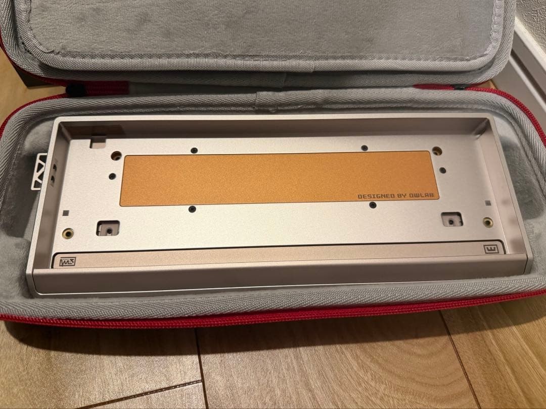Wooting x OwLab OW60 60HE Mechanical Keyboard Case Beige Accessories Excellent