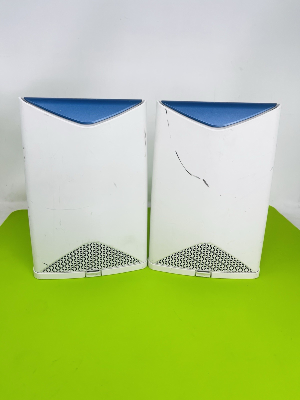 SET OF 2: NETGEAR Orbi Pro SRR60 AC3000 Wi-Fi 5 Mesh Router -NO ADAPTER - USED