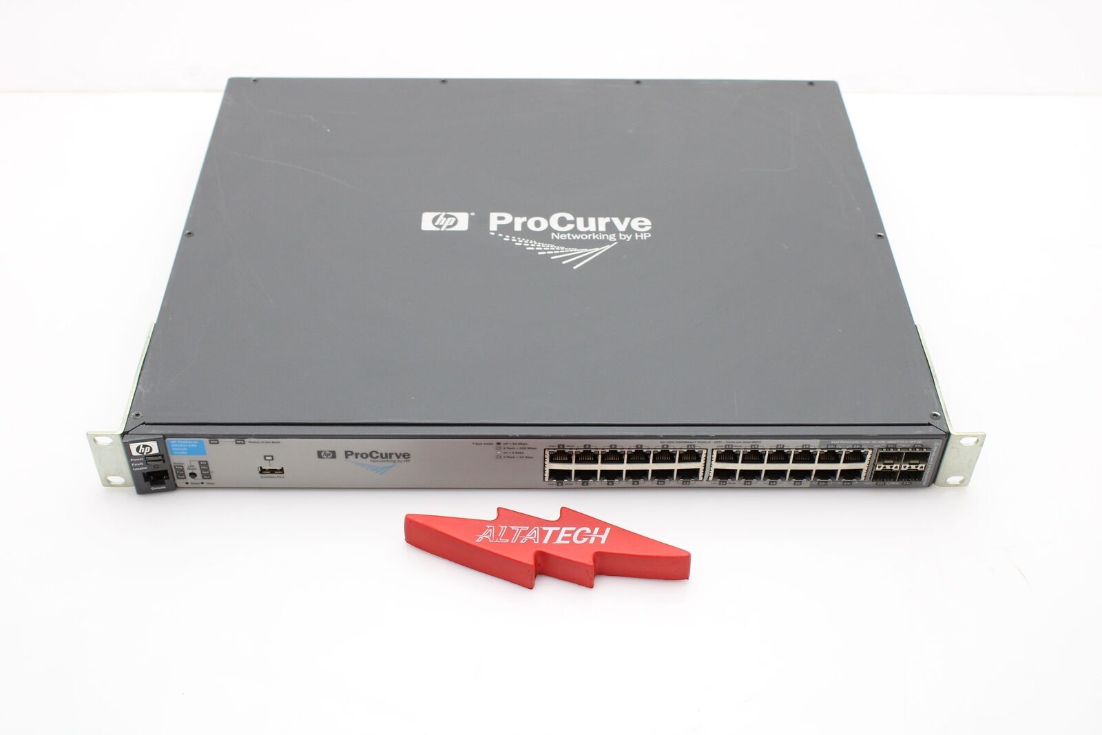 HPE J9145A ProCurve 2910al-24G 24-Port Gigabit Switch, 4x SFP, 2x module slots