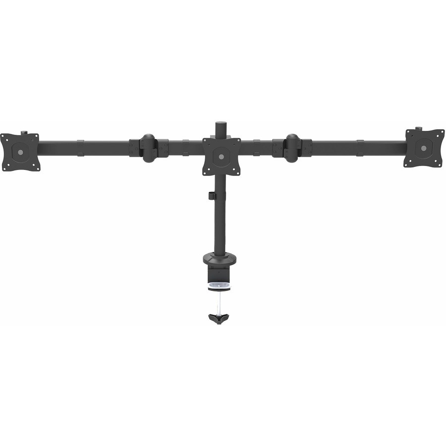 StarTech Desk Mount Triple Monitor Arm, 3 VESA 27" (17.6lb/8kg) Displays,