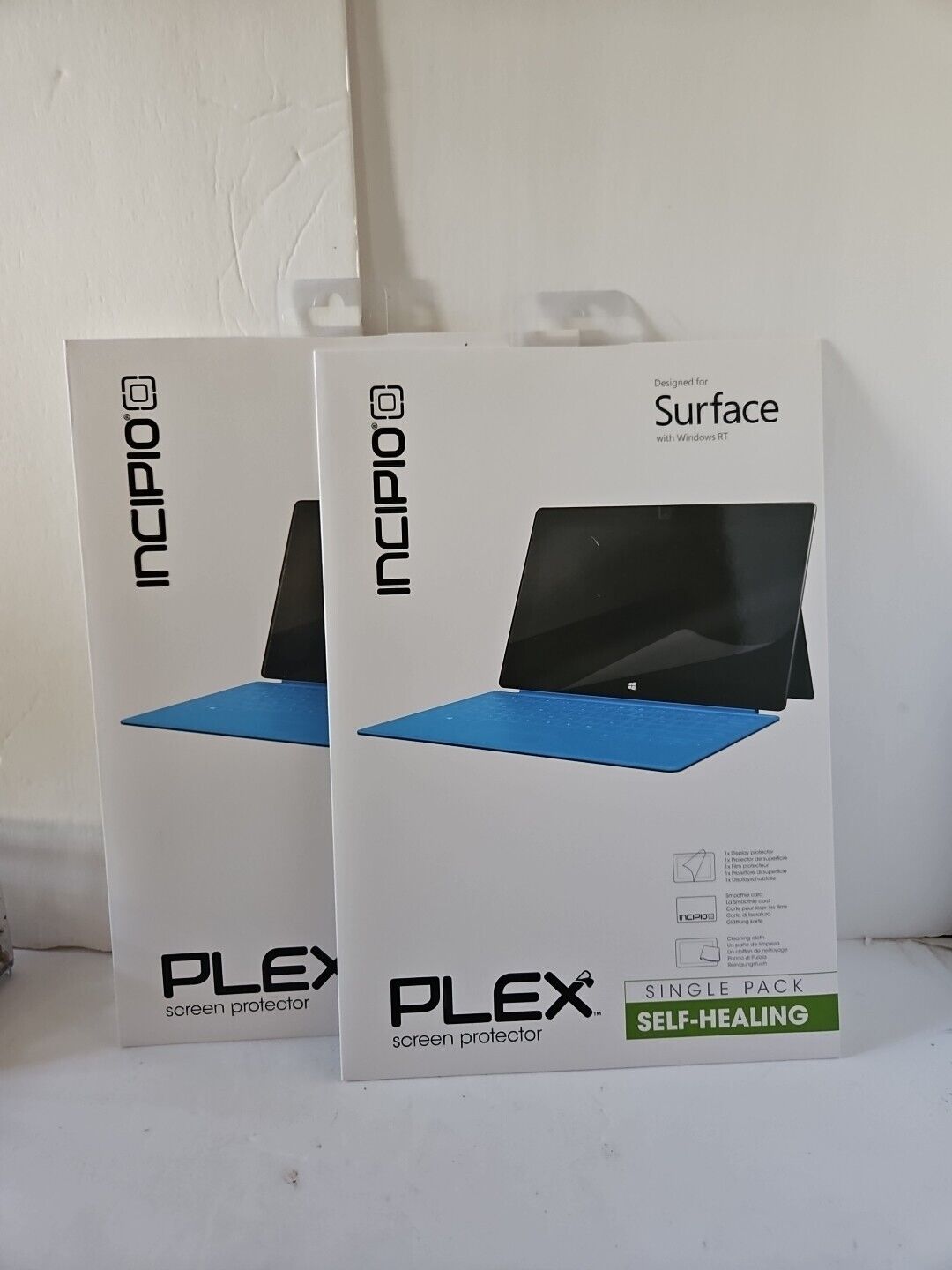 2 Pack-Incipio PLEX Self-Healing Screen Protector for Microsoft Surface, Pro, RT