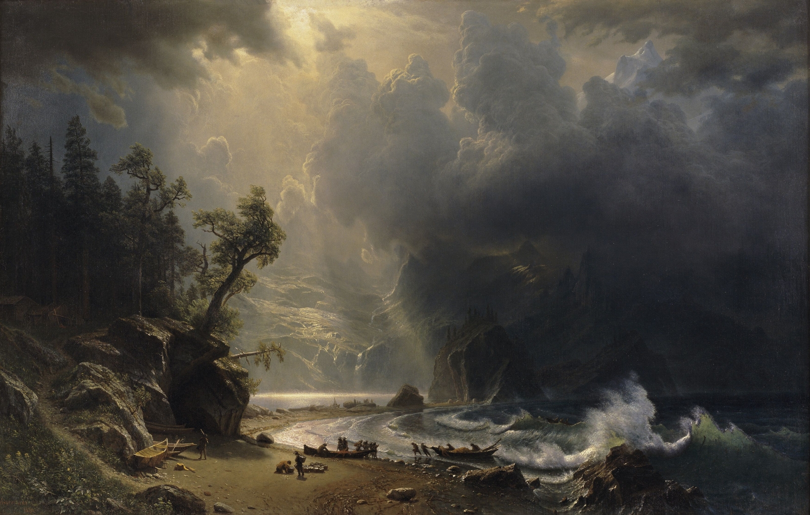 Landscape classic art painting Custom Gaming Mat Desk