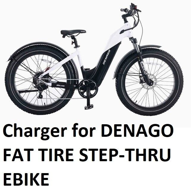 🔥AC Adapter battery Charger For DENAGO FAT TIRE STEP-THRU EBIKE