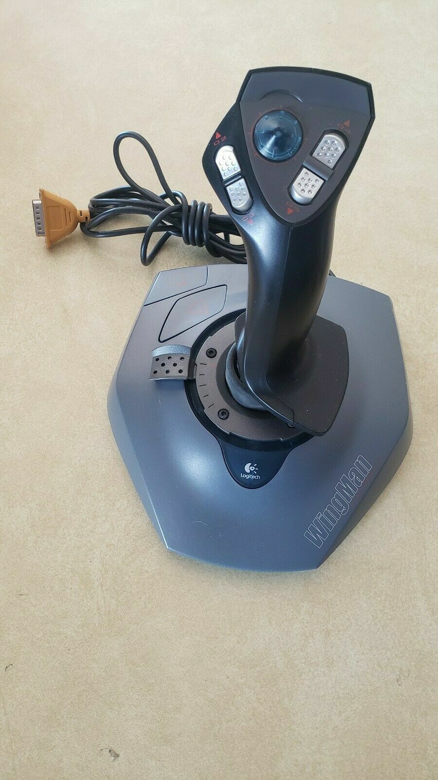 Logictech Wingman Extreme Digital 3D Joystick Controller Model J-ZA10 P/N 863167
