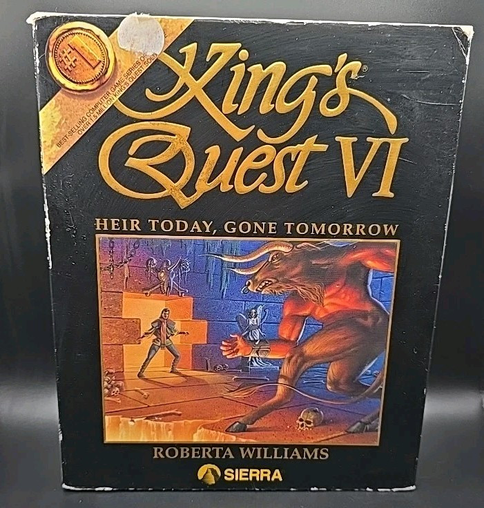 Kings Quest VI - Heir Today, Gone Tomorrow- MS DOS - Sierra 1992