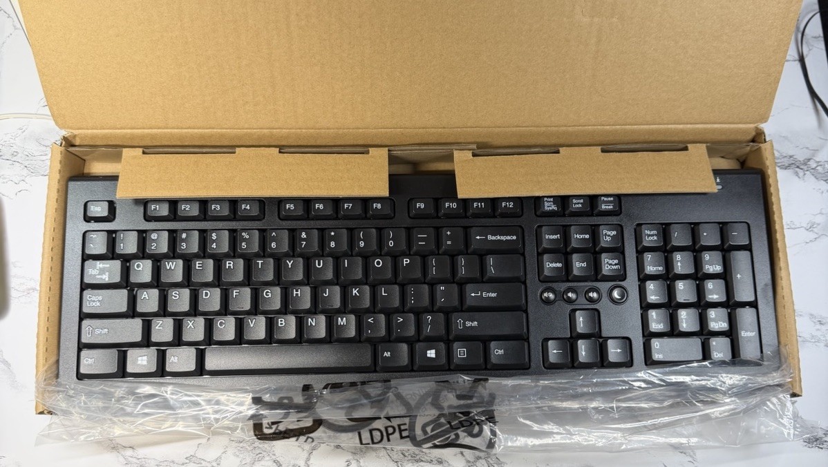 HP USB Keyboard SK-2086 NEW Black SEALED