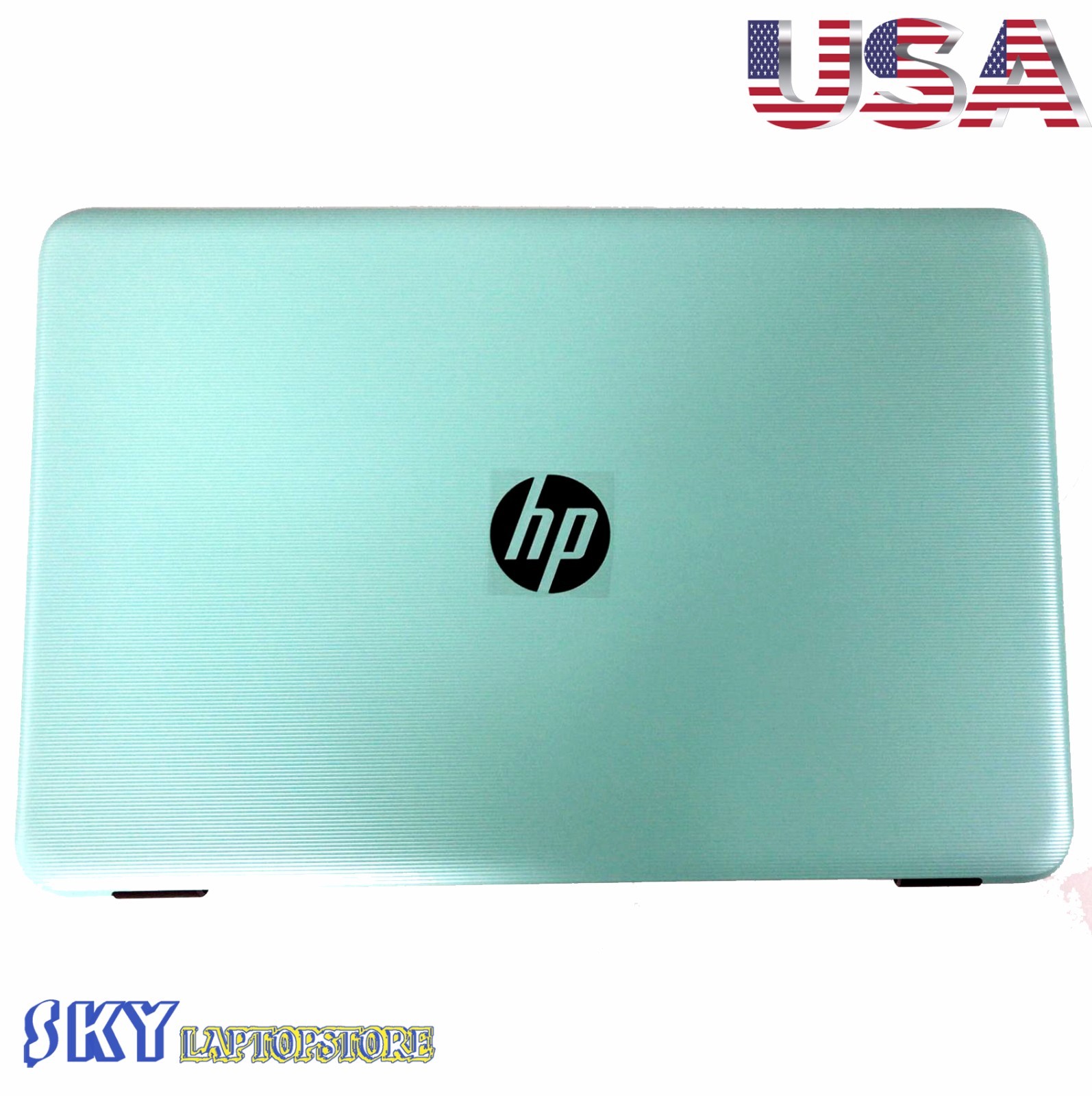 New HP 17-X 17-Y 17X 17Y LCD Back Cover Rear Lid 46008C1Y0003  USA Mint Green