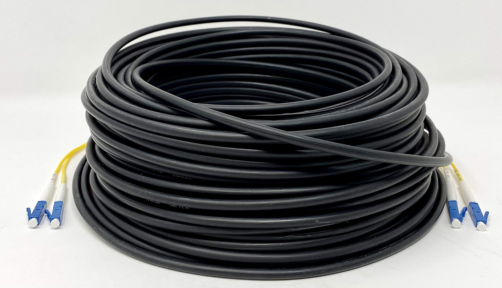 Direct Burial Outdoor LC 2 Strand Fiber Optic Cable Singlemode 9/125 30M 98FT