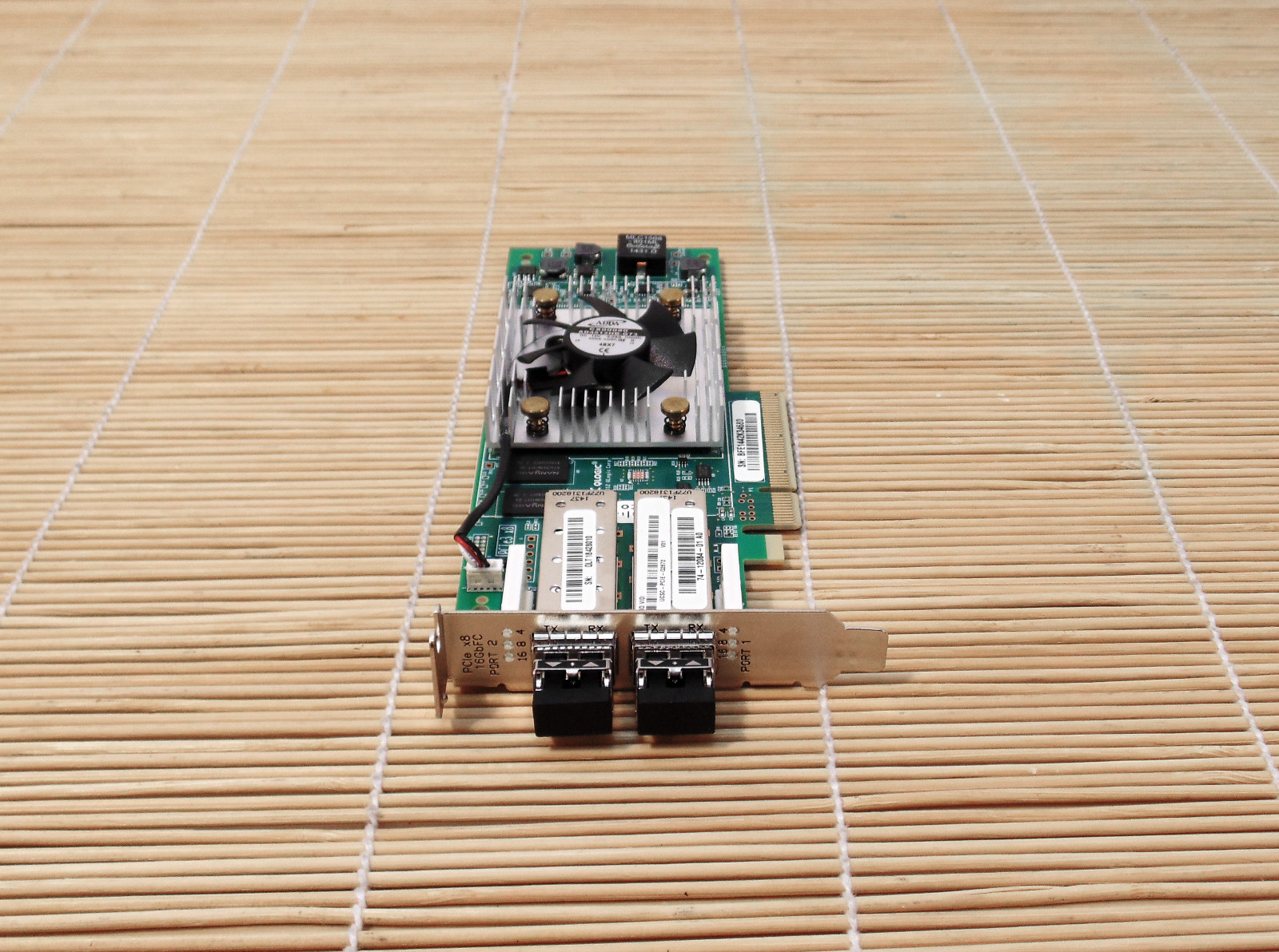 Cisco UCSC-PCIE-Q2672 Qlogic QLE2672-CSC, 16Gb Fibre Channel with SR Optics HBA