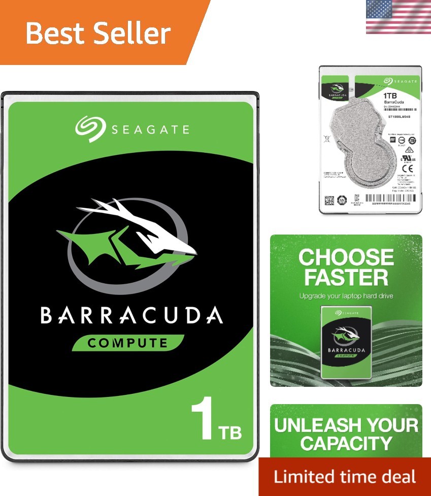 High-Performance 1TB Barracuda HDD – 3.5 Inch with Backward Compatibility