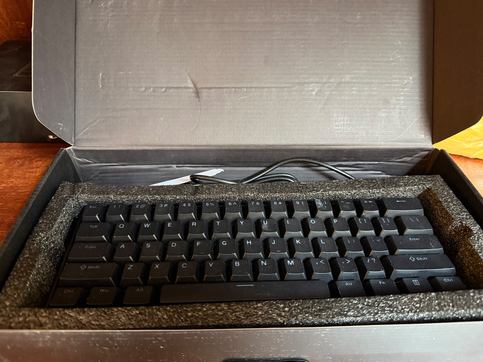 MONSGEEK 60% Wired Mechanical Gaming Keyboard Black Open Box