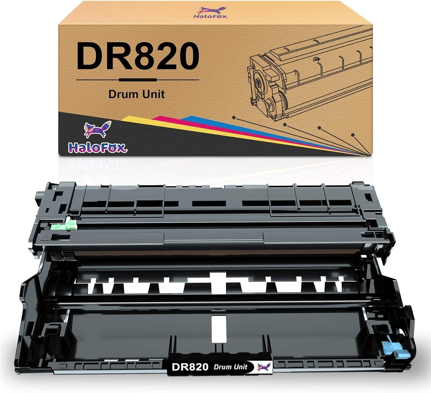 Replacement Drum Unit for Brother DR820, Replaces DR-820 Drum