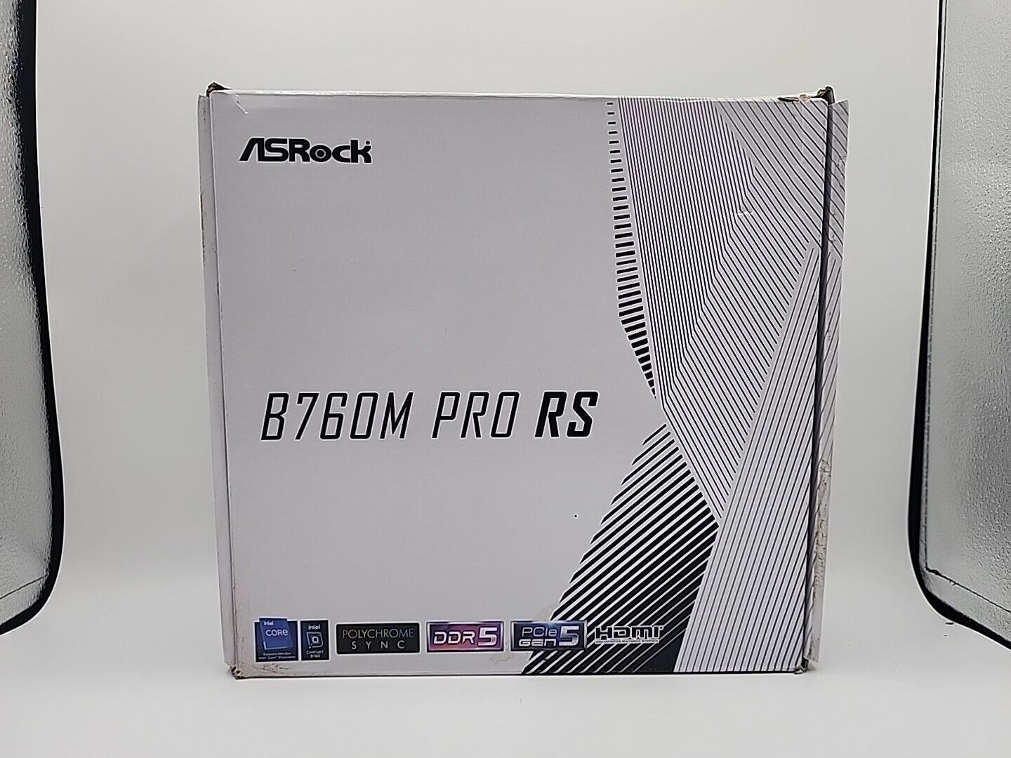 ASRock B760M Pro RS DDR5 LGA 1700 DDR4 Micro ATX Motherboard OPEN BOX