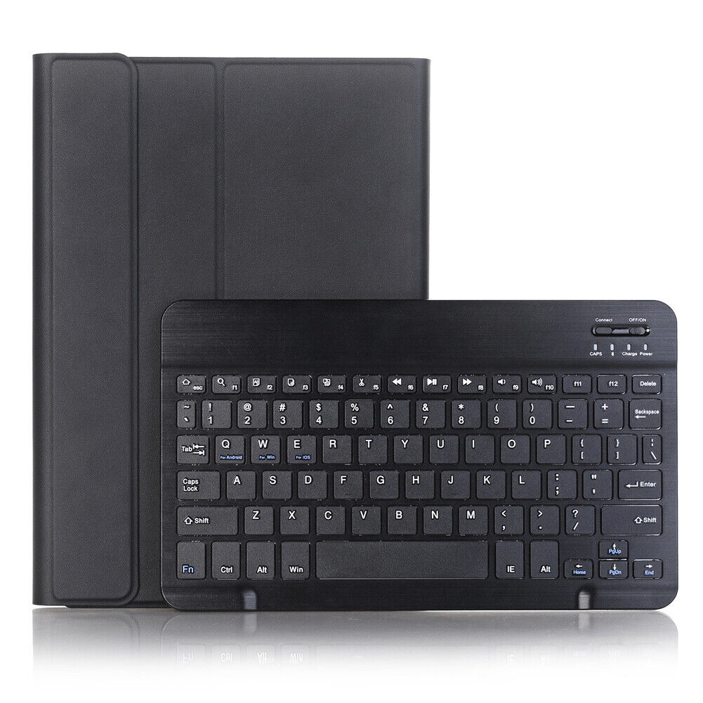 For iPad Pro 11in 2024 Backlit Wireless Keyboard Folio Case w/Pencil Holder