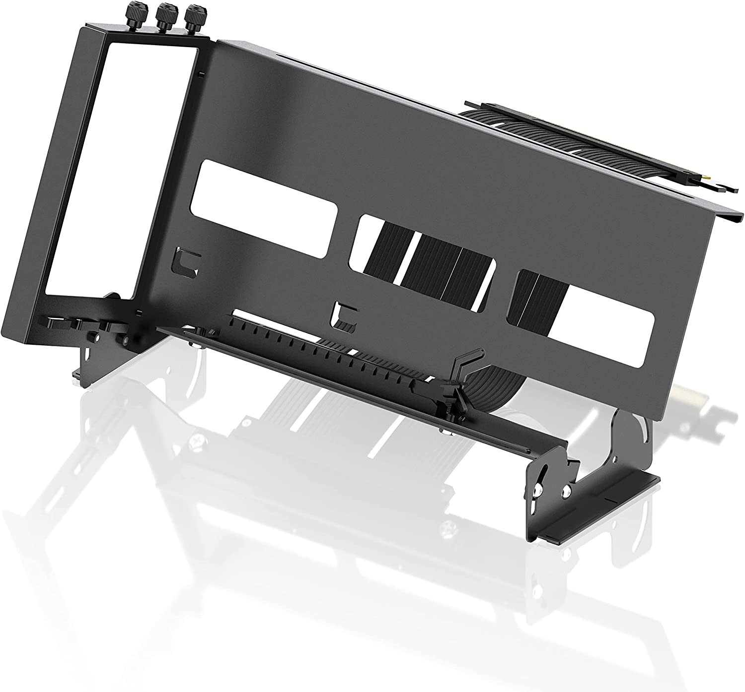 EZDIY-FAB New RGB vertical PCIE4.0 GPU Bracket multi-angle adjustment vertical
