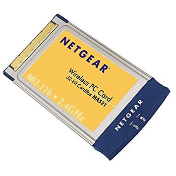 NETGEAR MA521 Network Adapter - CardBus - 802.11b