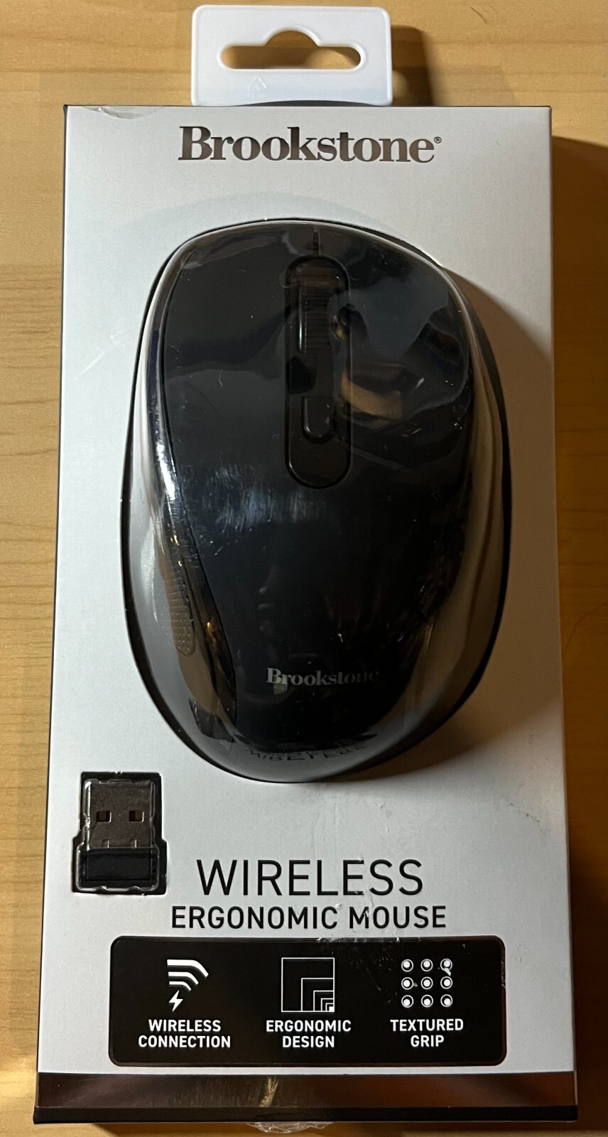Brookstone Wireless Ergonomic Mouse