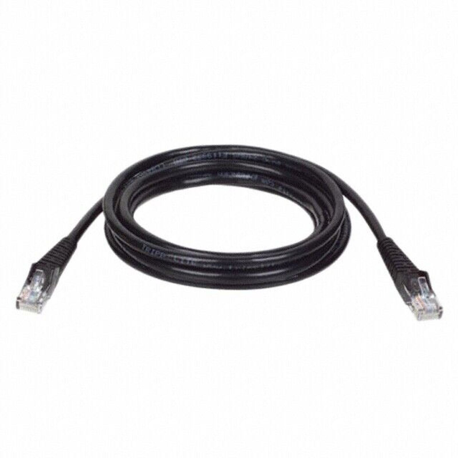 Tripp Lite N001-005-BK Cat5e 350MHz Snagless cables (RJ45 M/M) 5ft- (5 Pack)