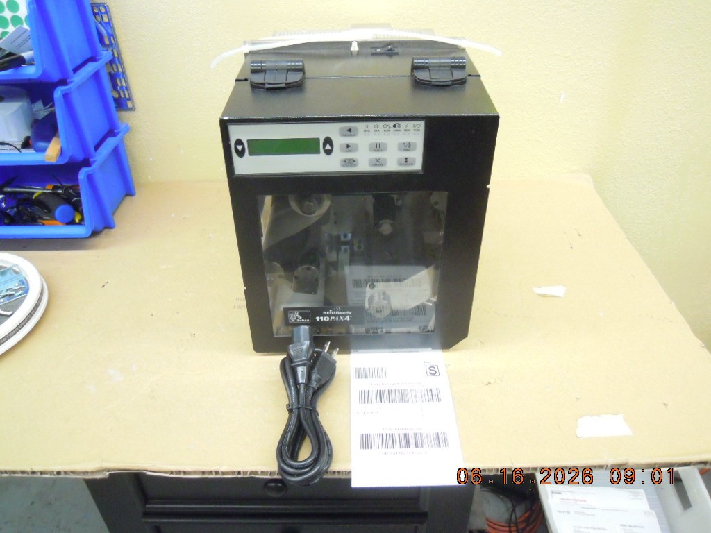 Zebra 110PAX4 Print Engine Thermal Printer 300dpi | Right Hand 113ER31 Tested #2