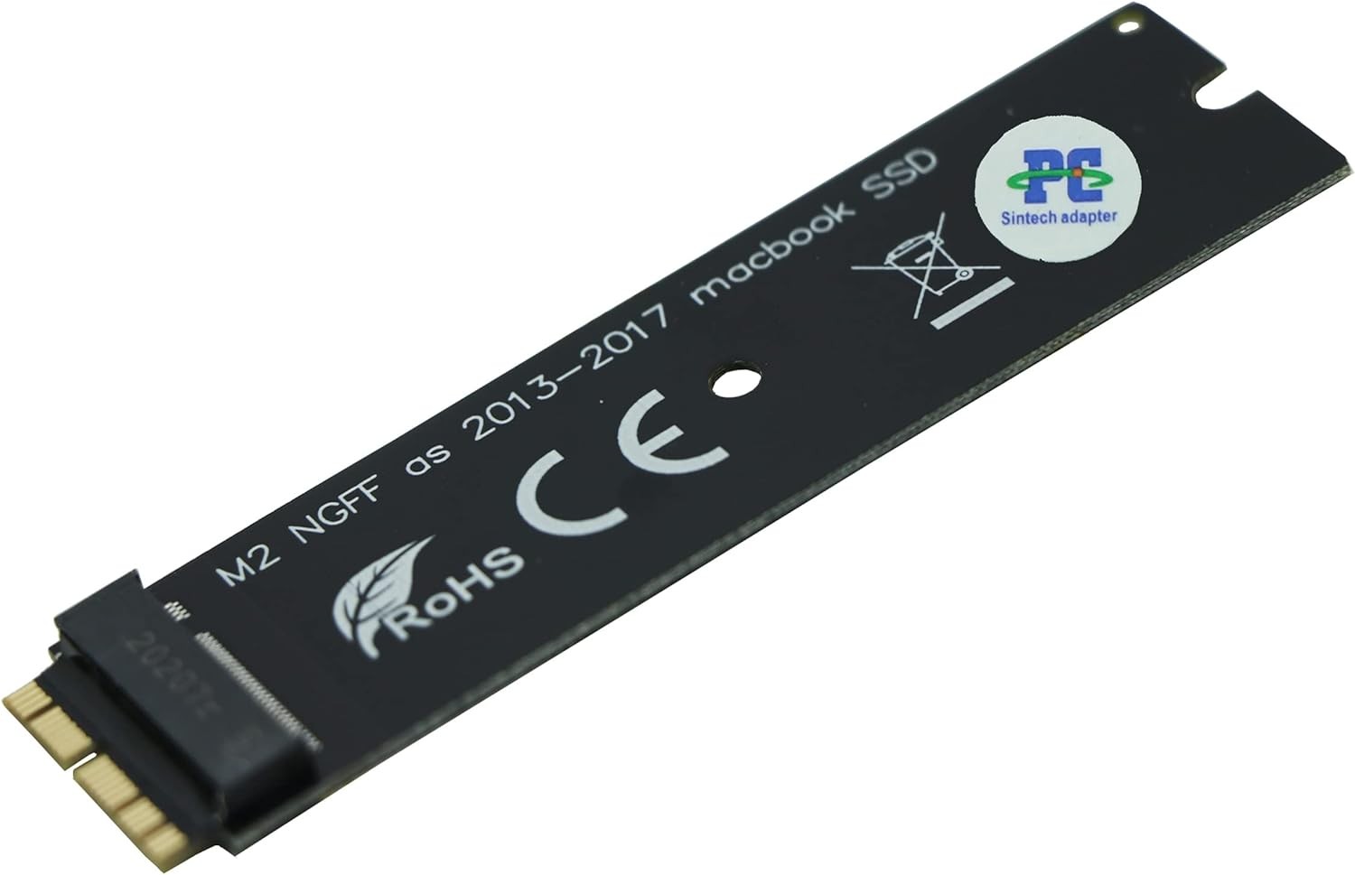NGFF M.2 nVME SSD Adapter Card for Upgrade 2013-2015 Year Macs(Not Fit Early ...