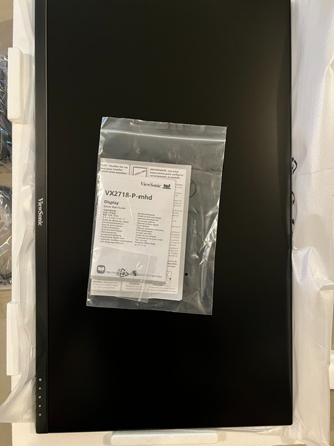 ViewSonic VX2718-P-MHD 27" 165 Hz Gaming Monitor - Black