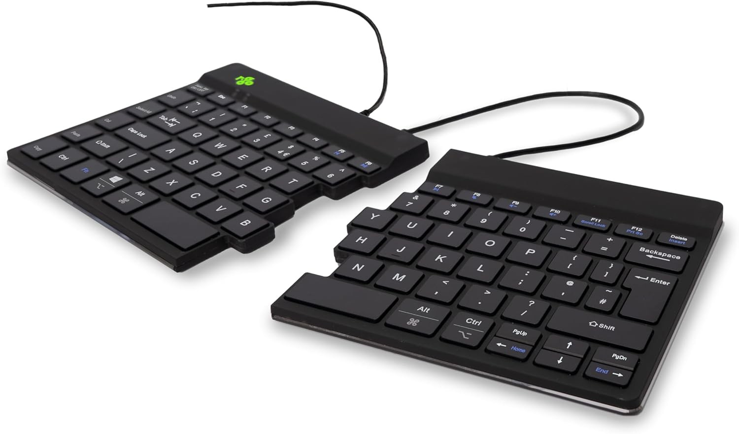 R-Go Tools R-Go Split Break Ergonomic Keyboard Qwerty Uk Wired Black