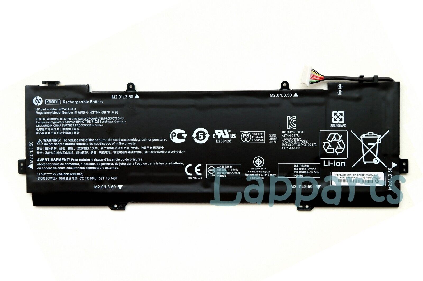 New Genuine KB06XL Battery for HP X360 15-BL002XX HSTNN-DB7R 902499-855 TPN-Q179