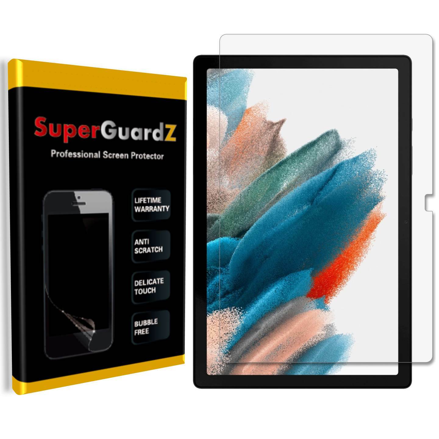 3X SuperGuardZ Clear Screen Protector For Samsung Galaxy Tab A8 10.5 (2021)